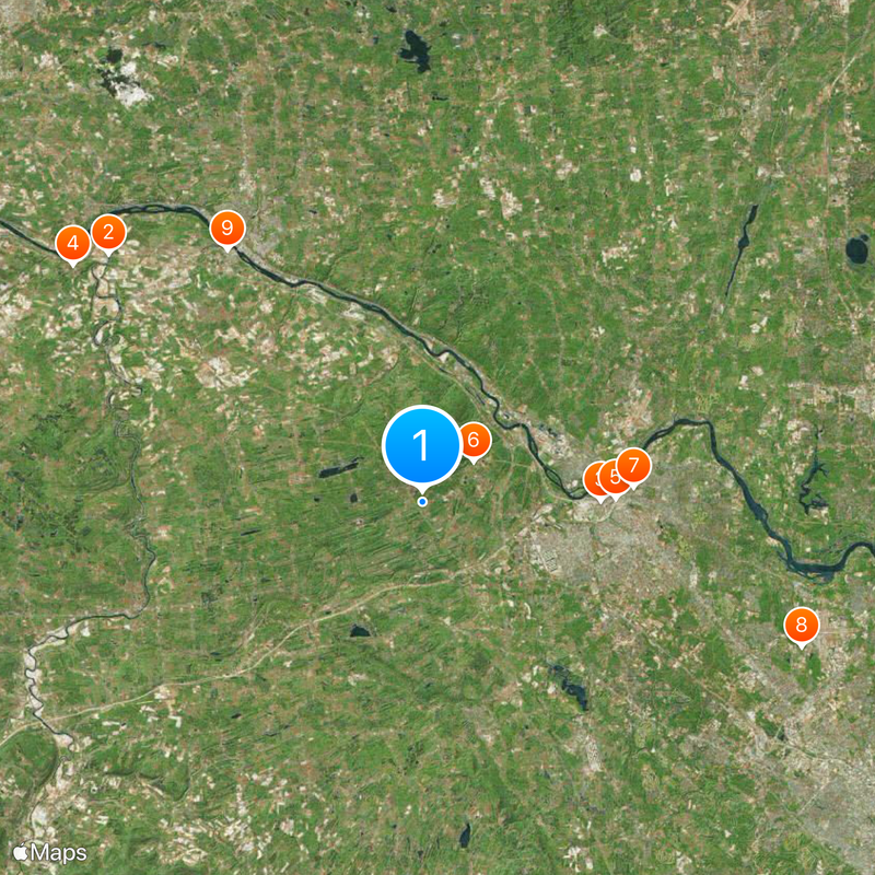 Contea di Schenectady Mappa