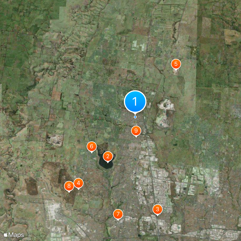 Craigieburn Map
