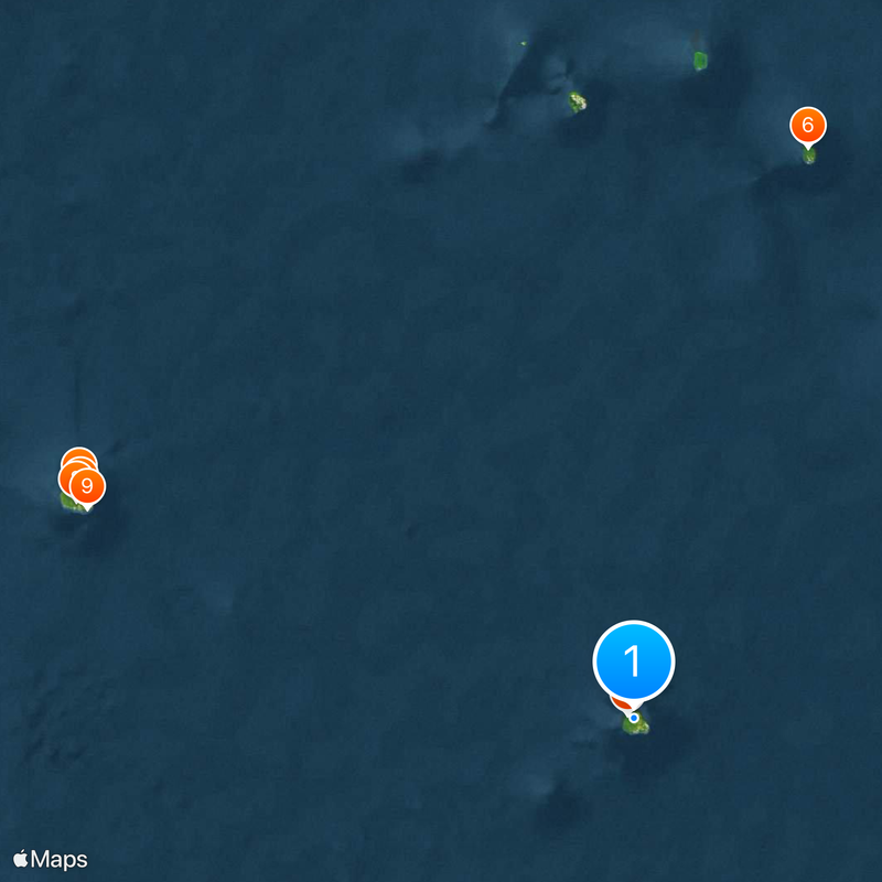 Mangaia Map