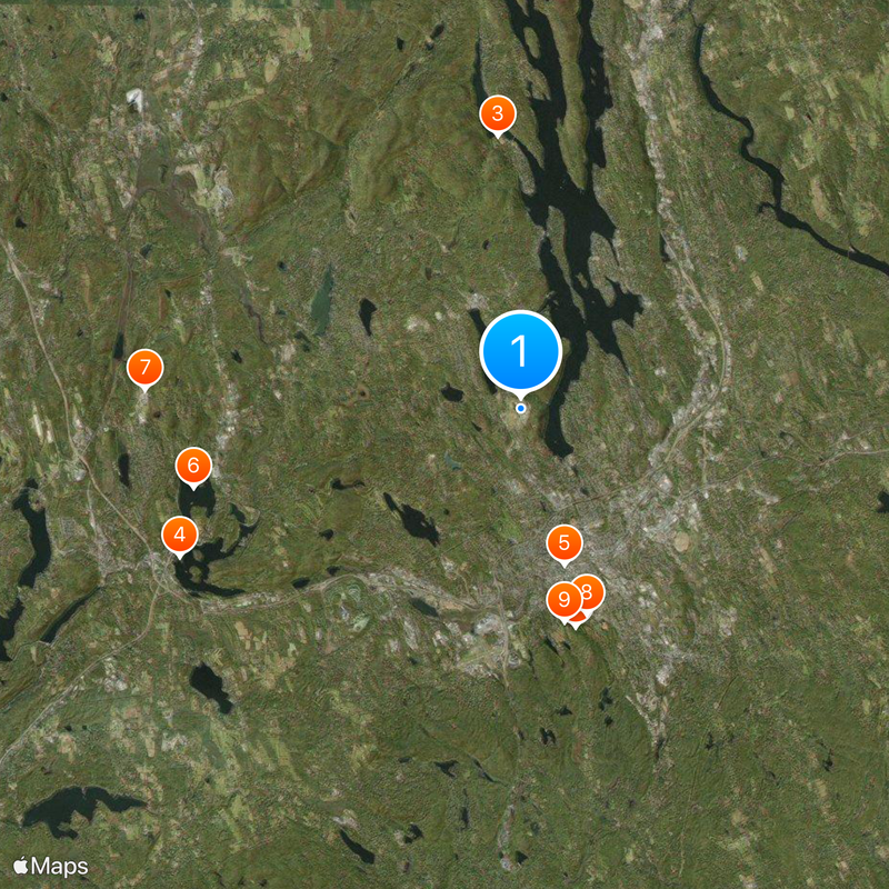 Federal Correctional Institution, Danbury Mapa