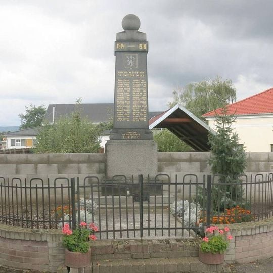 Pomník padlým v 1.světové válce v Lukavci