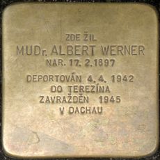 Stolperstein dedicated to Albert Werner