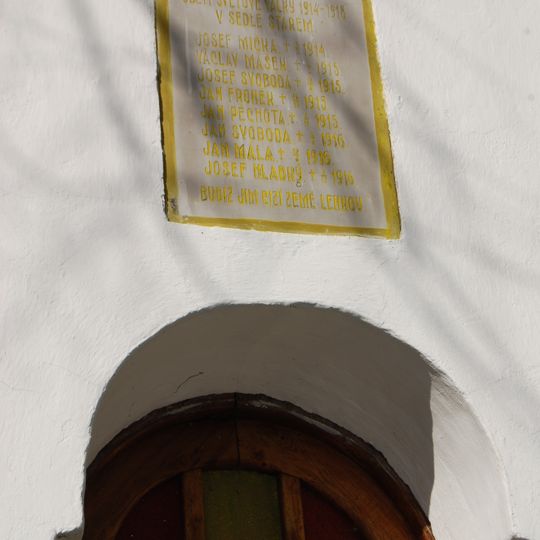 World War I memorial in Staré Sedlo