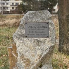 Memorial stone of Josef Cepák
