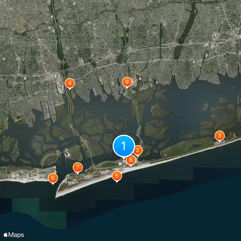 Jones Beach State Park Mapa