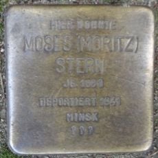 Stolperstein en memoria de Moses (Moritz) Stern