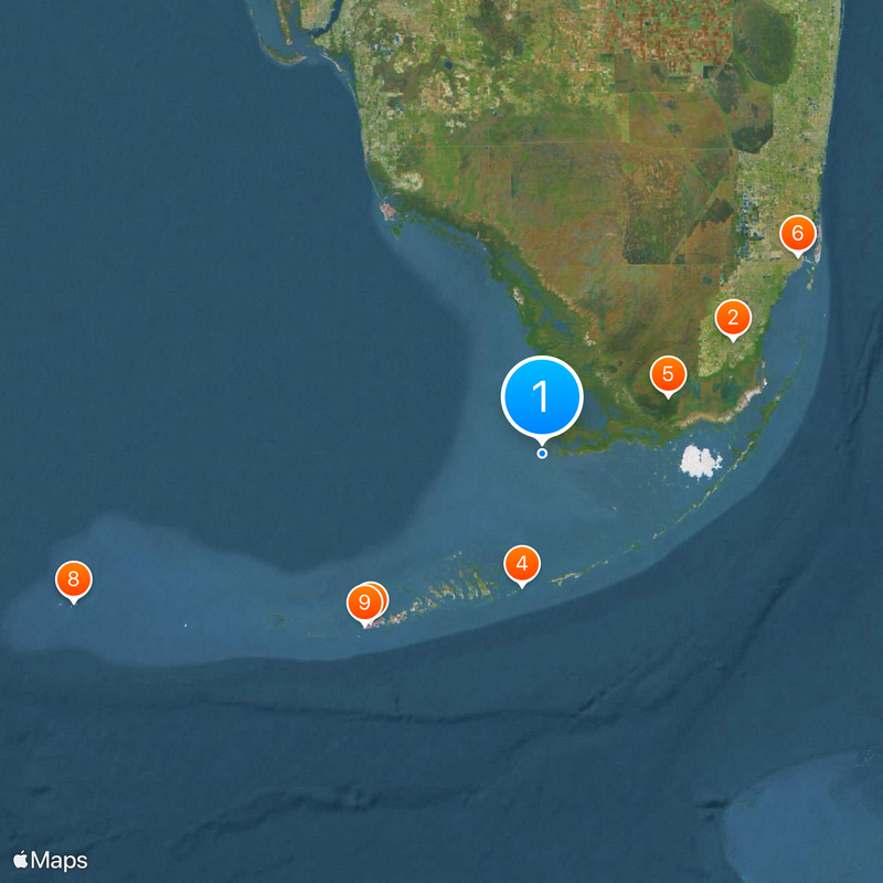 Condado de Monroe Mapa
