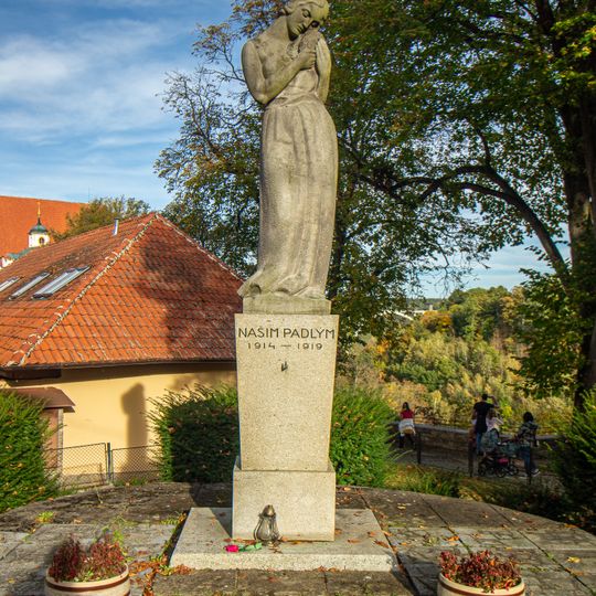 World War I memorial in Bechyně