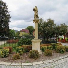 Sloup se sochou svatého Rocha