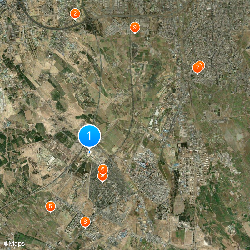 Khomeini Mausoleum Map