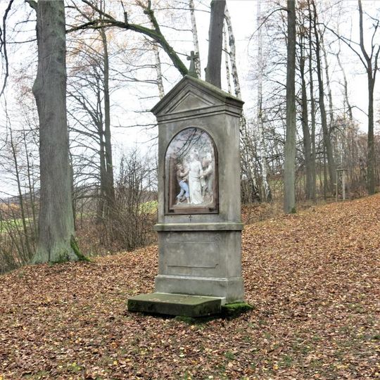 Kaplička X. zastavení křížové cesty u Cvikova
