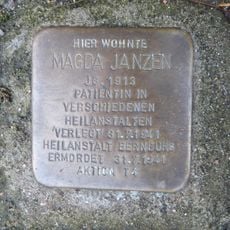 Stolperstein für Magda Janzen