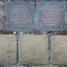 Stolperstein en memoria de Leon Wolf Obarzanski
