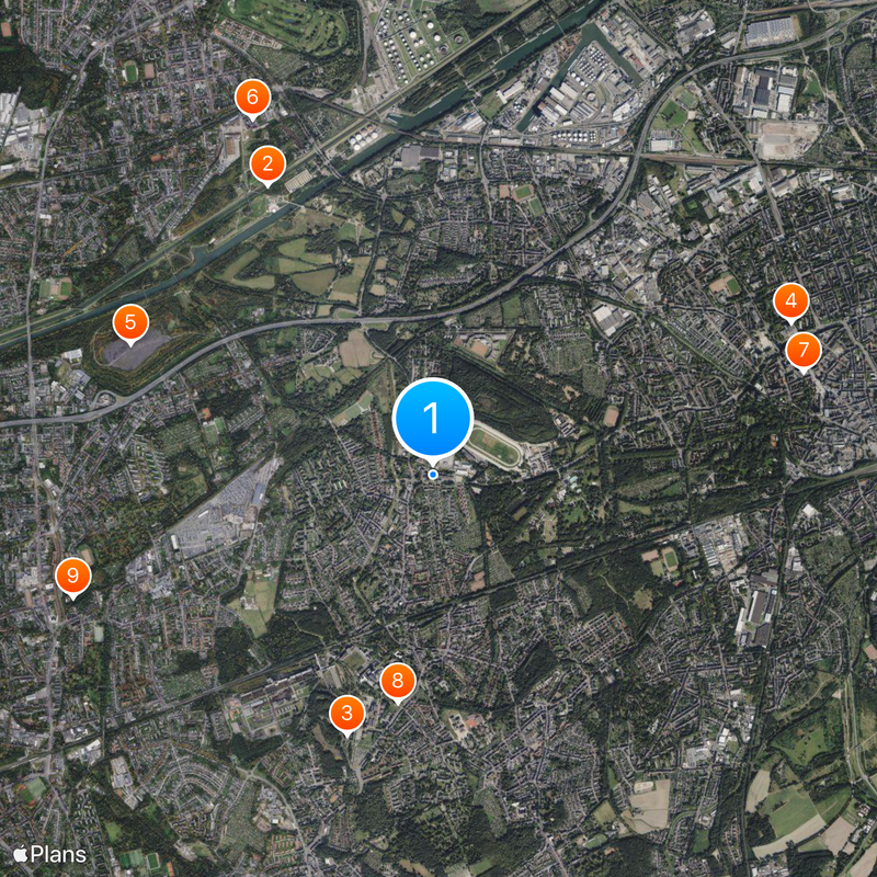 Zollverein Coal Mine Industrial Complex Map