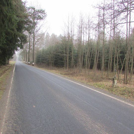 Kříž východně od Horních Kladin u silnice do Zachotína