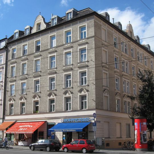 Baudenkmal D-1-62-000-4067 in München im Ortsteil München