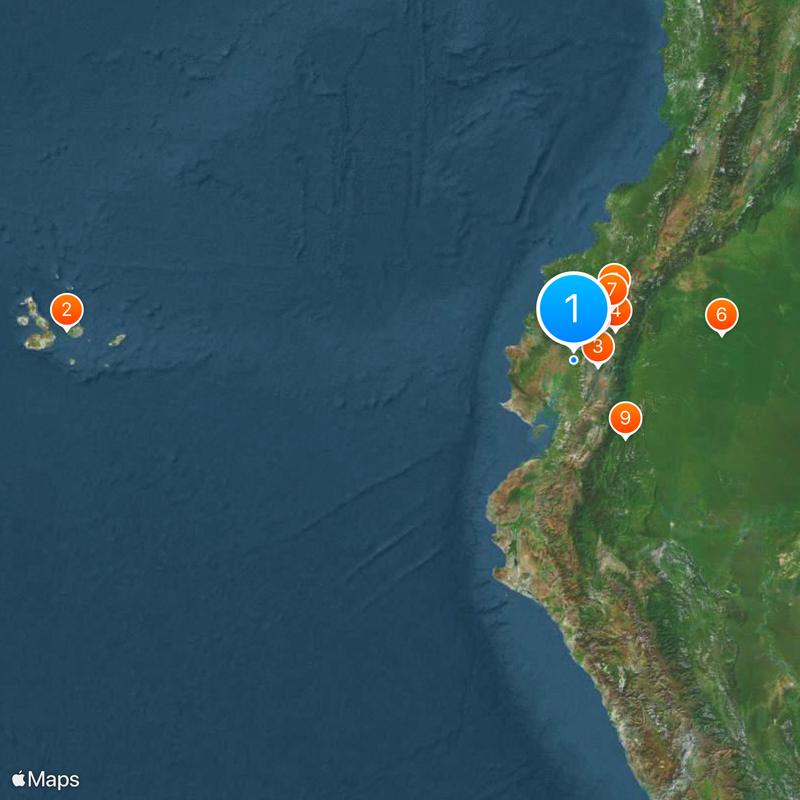 Ecuador Map