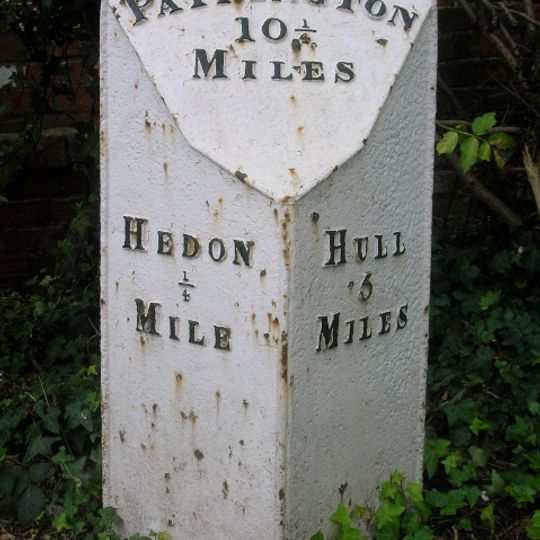 Milestone,  Hull Road, Hedon