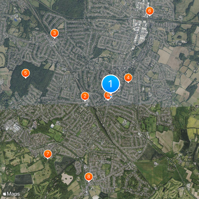 Orpington Map