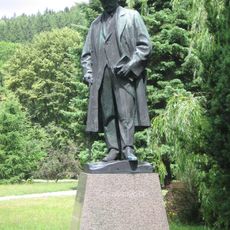 Statue of Alois Jirásek in Hronov