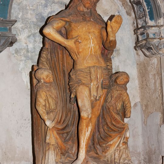 Christ showing his wounds, Collegiate Church of Semur-en-Auxois
