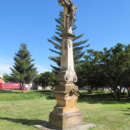 Wayside cross near Church of Saints Philip and James
