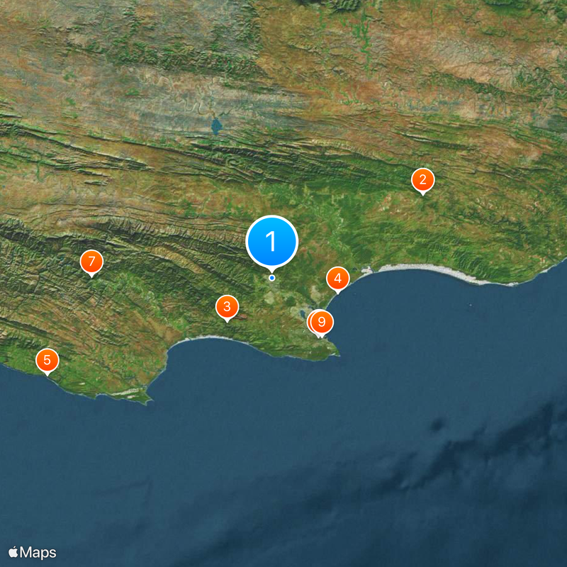 Uitenhage Map
