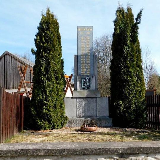 Pomník obětem 1. světové války v Šimanově