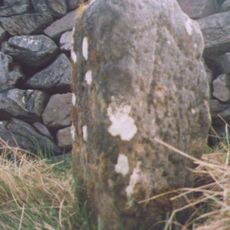 Milestone, 0.9 mile E of Greenhow