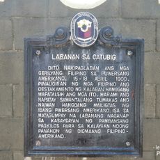 Battle of Catubig historical marker