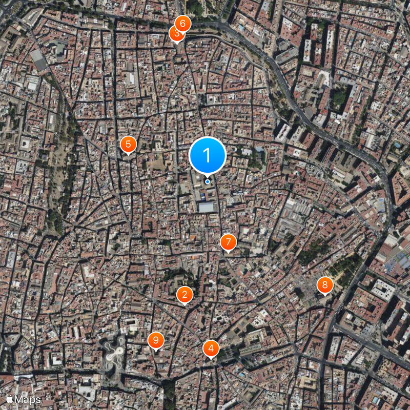 Iglesia de San Luis de los Franceses Map