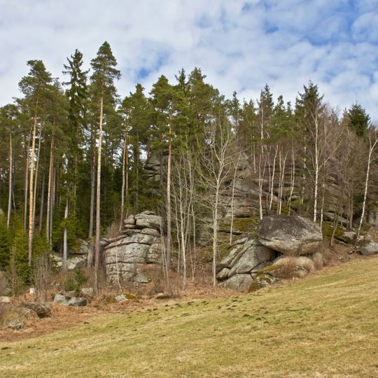 Rock formation at the state road 7315
