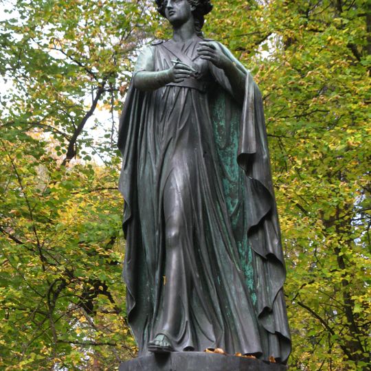 Apollo Musagetes statue in Pavlovsk Park