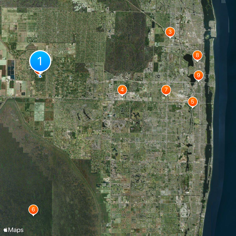 Lion Country Safari Mappa