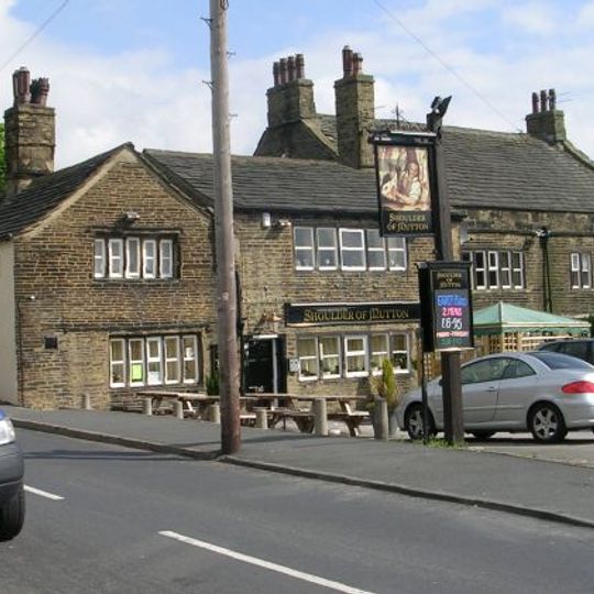 Shoulder of Mutton public house, including the former Priestley Hall