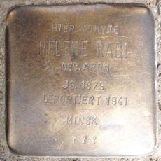 Stolperstein en memoria de Helene Rabi