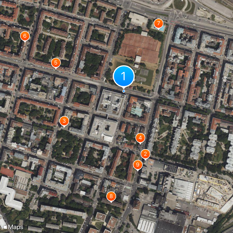 Central European University Map