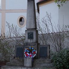 World Wars memorial in Velké Popovice
