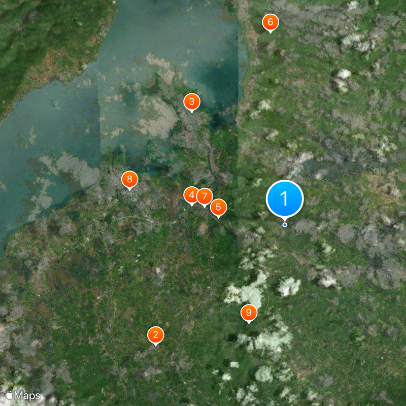 Pagsanjan Falls Mappa