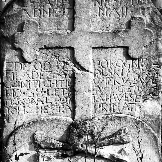 Náhrobní kámen Jana Veselého