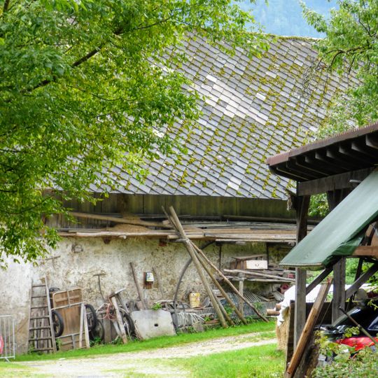 Stall, Nebengebäude des ehem. Sensenwerkes Oberhaindl