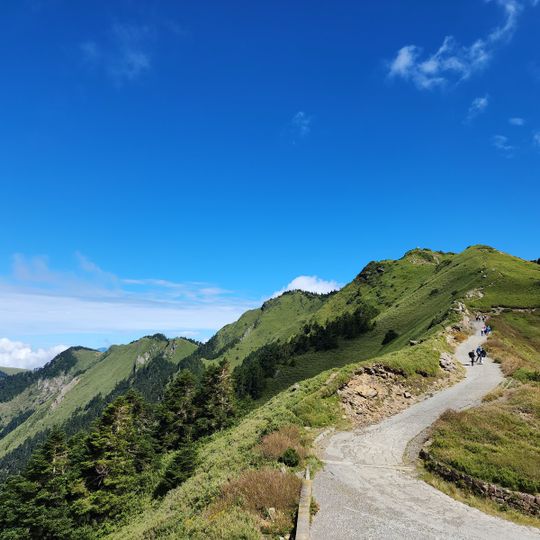 合歡山主峰登山口