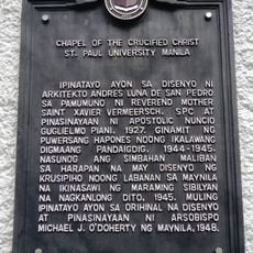 Chapel of the Crucified Christ historical marker