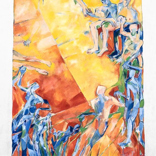 Wandmalereien am Pflegeheim St. Johann und Kapelle