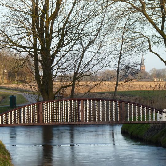 Westerhouw, voetgangersbrug