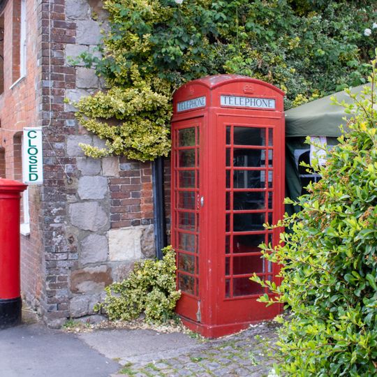 K6 Telephone Kiosk, Adjoining The Post Office