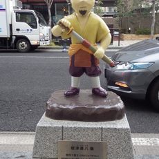根津甚八像