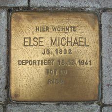 Stolperstein à la mémoire d’Else Michael