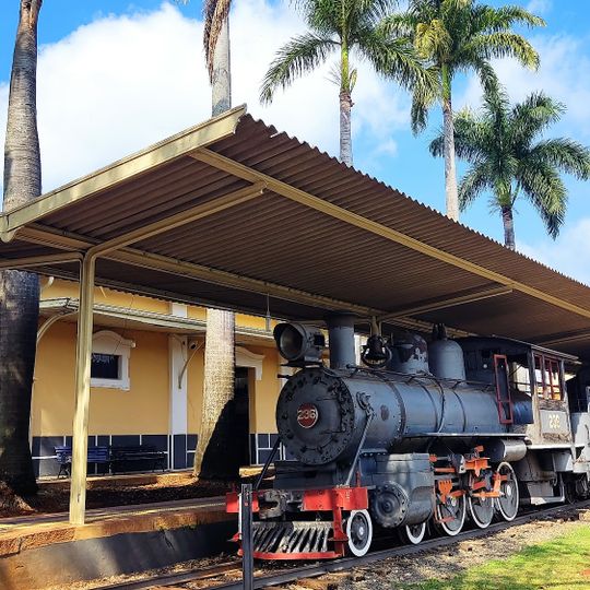 Prédio da antiga estação ferroviária de Jaguariúna