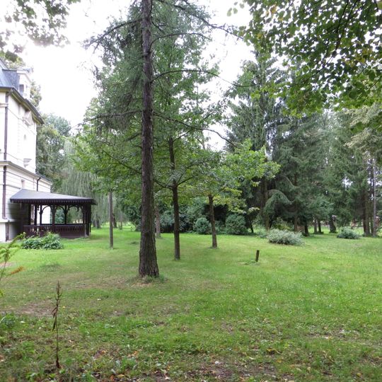 Buchholtz Palace in Supraśl - garden